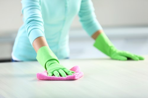 Deep cleaning by Barnet cleaners in a bright kitchen setting
